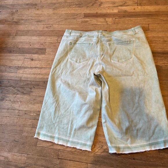 Vintage Lane Bryant capri jeans plus size 22 - Picture 6 of 7